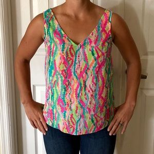 Lilly Pulitzer Adorable Silk Top!